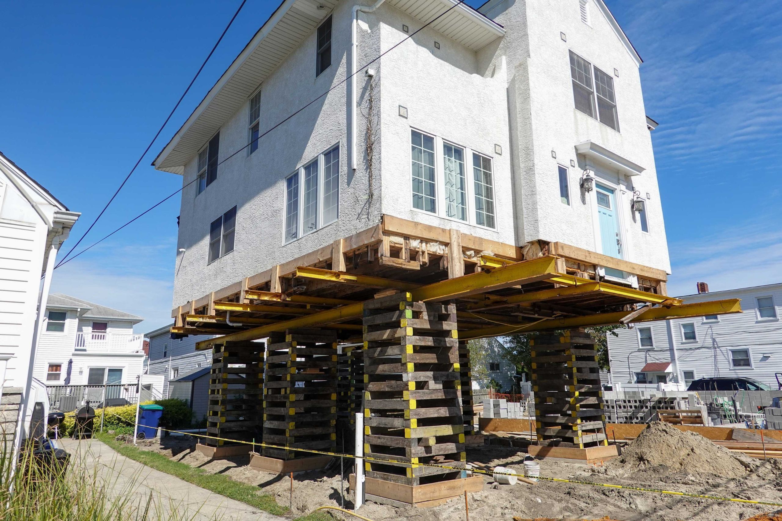 Located in Rockville, Maryland, we are a company that specializes in house lifting, small distance house moving, piles and foundations.